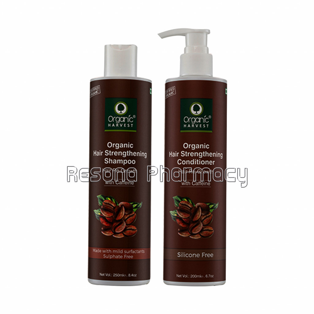 Organic Hair Strengthening Shampoo and Conditioner