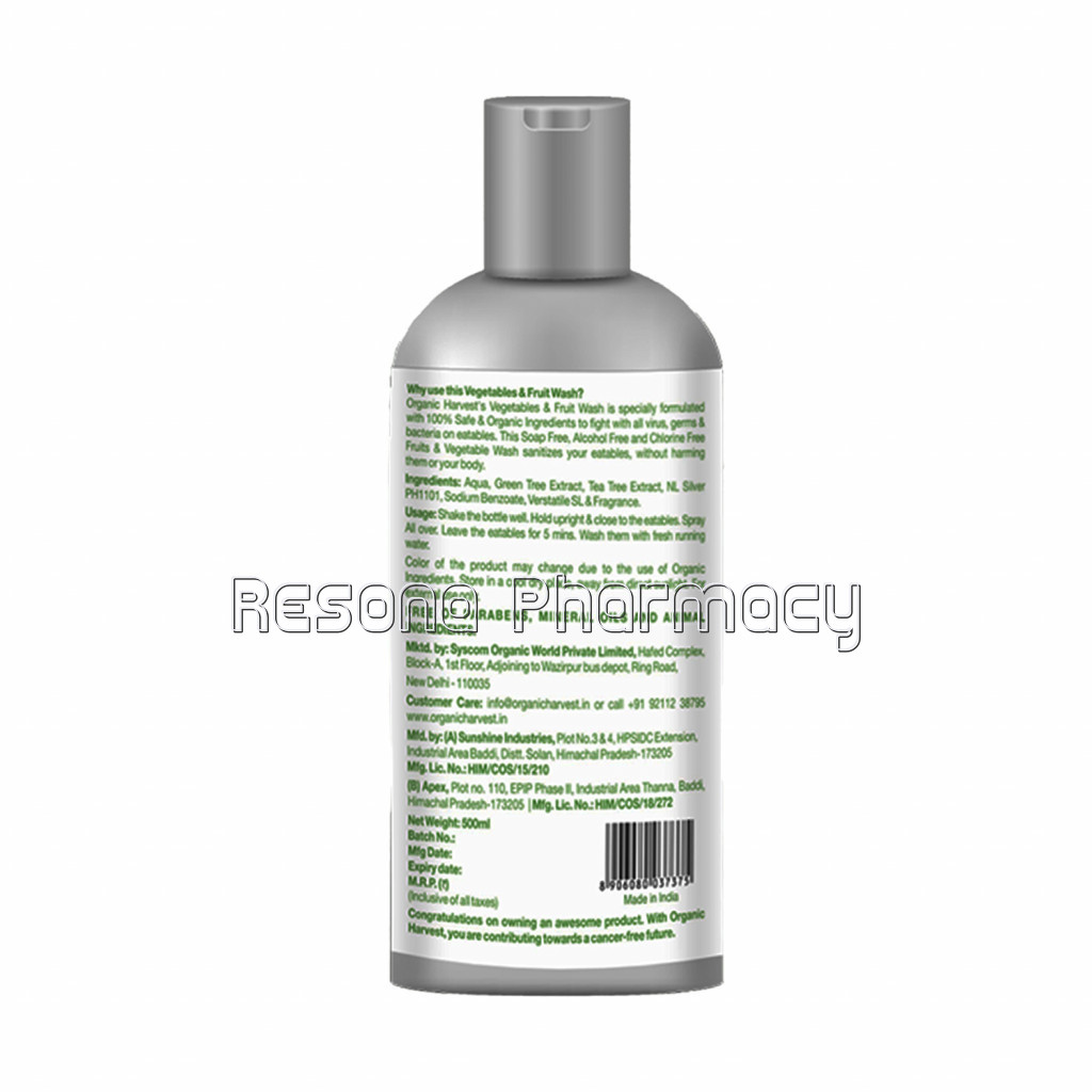 Vegetables and Fruits Wash