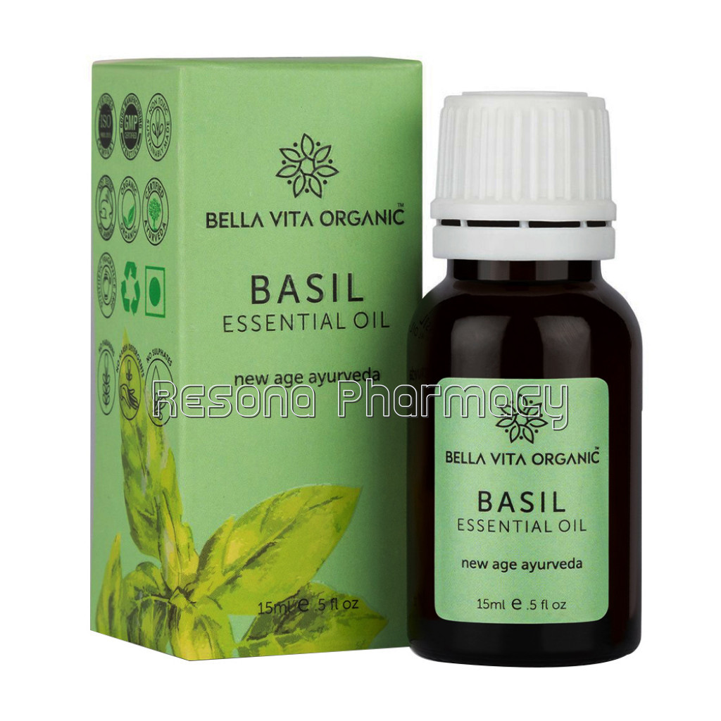 Basil Pure Essential Oil   15Ml Can Be Used As Fragrance Oil, Mixed With Beauty Products, Aromatherapy And Home Candle Soap Making