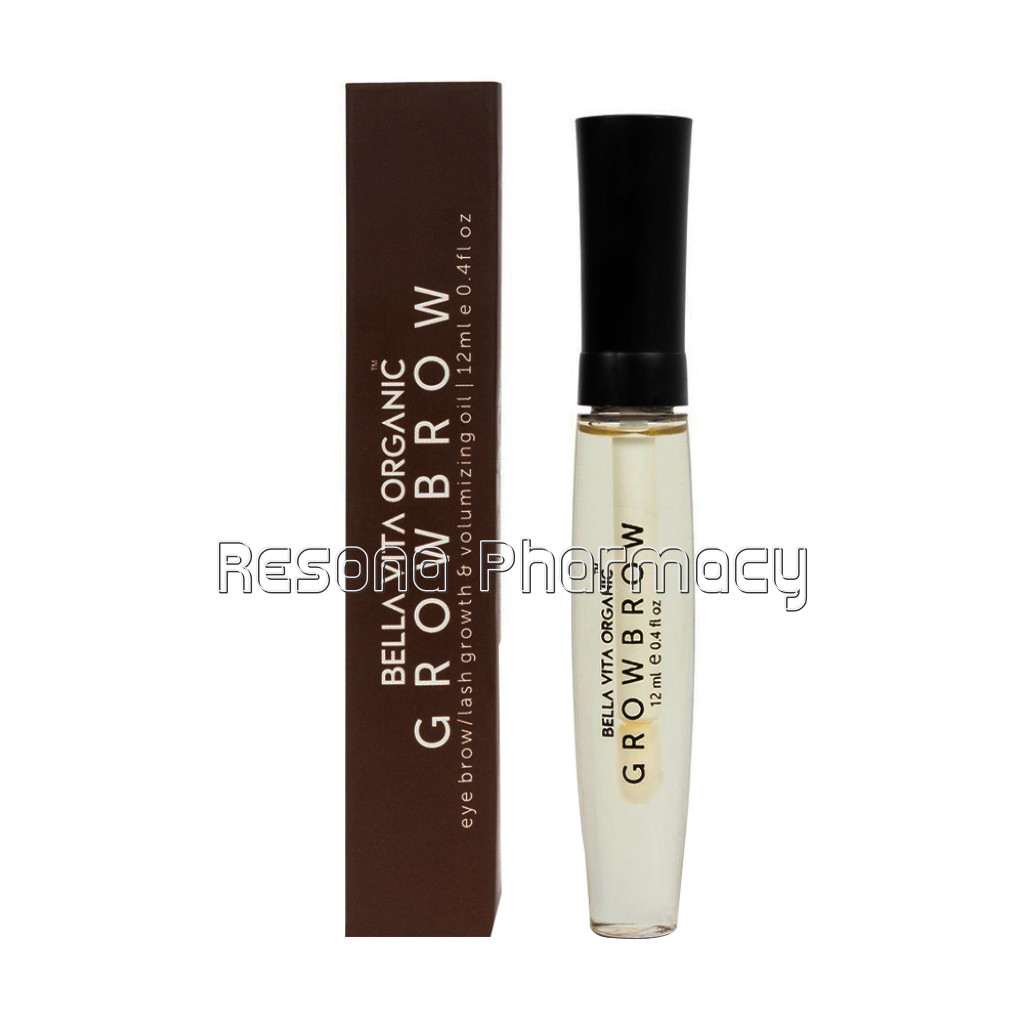 Growbrow Eyebrows and Eyelash Hair Growth and Volume Oil, 12 Ml