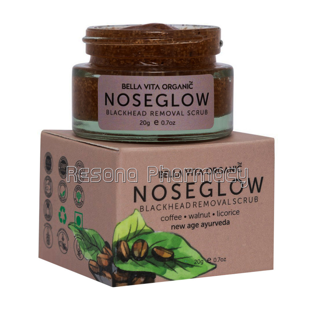 Noseglow NaNaturalNose Scrub For Blackheads And Whiteheads, 20Gm