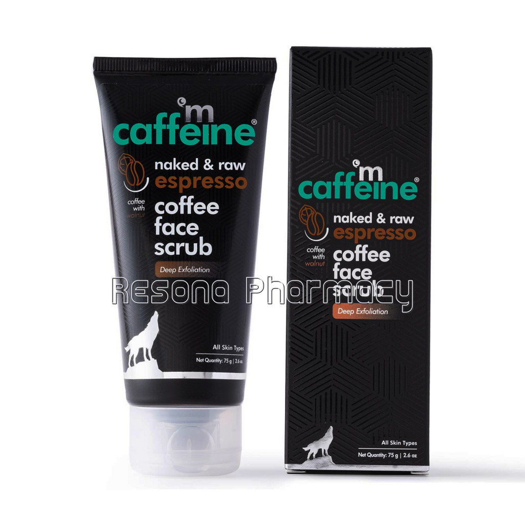Espresso Coffee Face Scrub With Provitamin B5, Walnut   75Ml