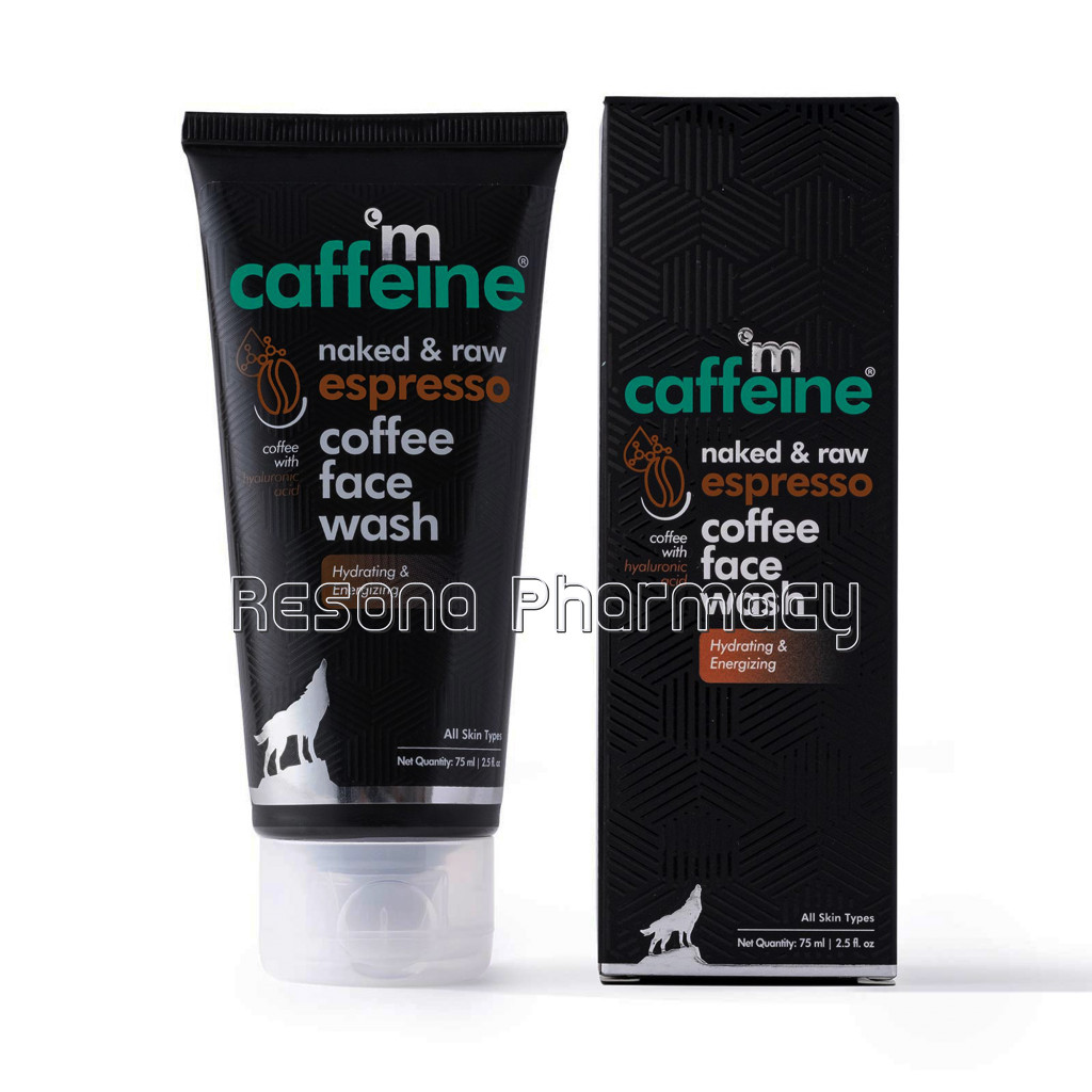 Espresso Coffee Face Wash With Hyaluronic Acid, Provitamin B5   75Ml