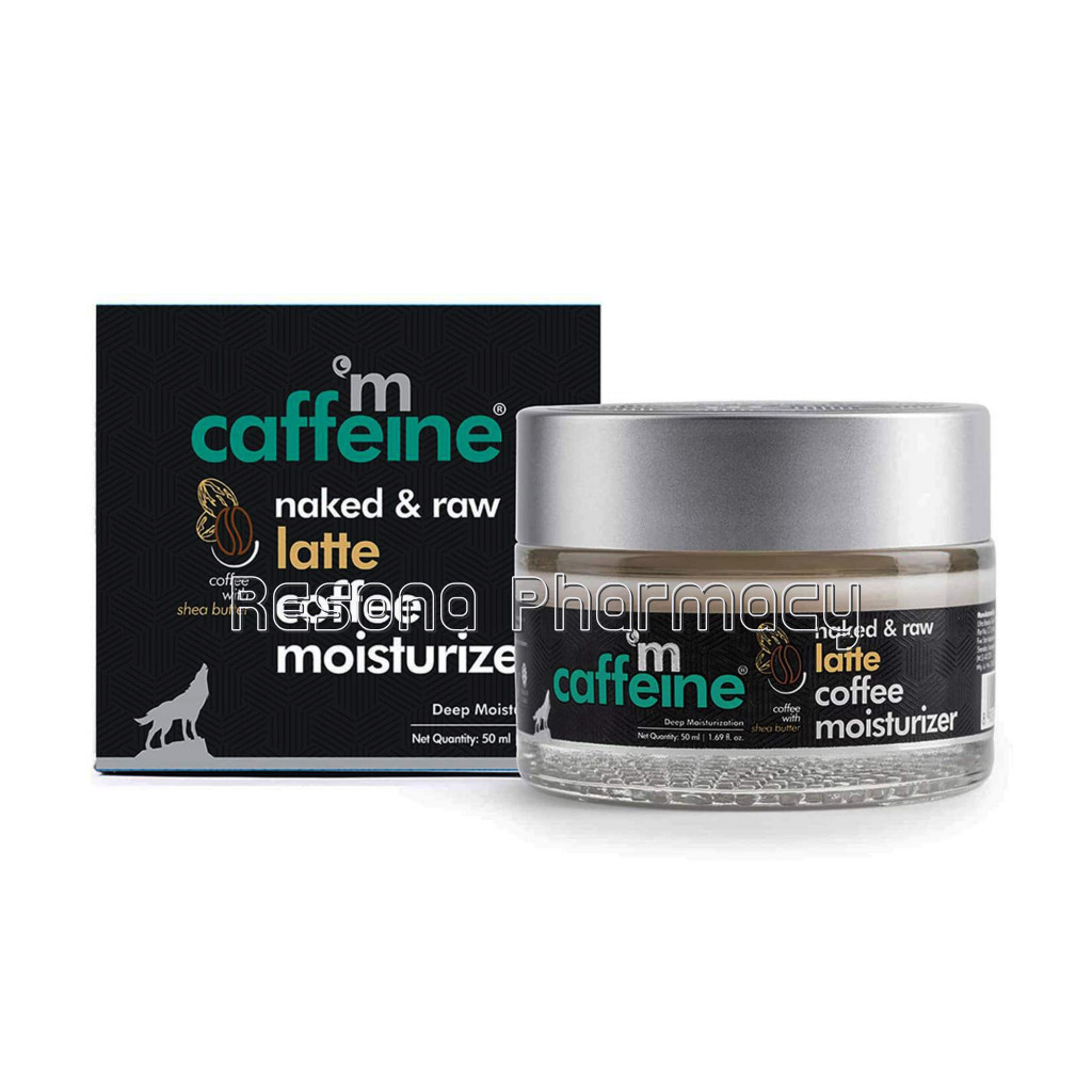 Latte Coffee Face Moisturizer With Shea Butter, Ceramide, Almond Milk   50 Ml