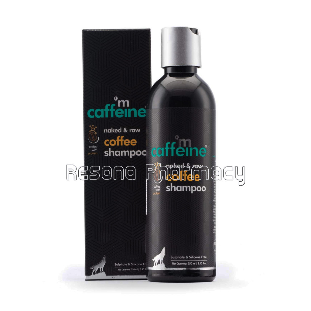 Naked and Raw Coffee Shampoo, 250 Ml | Sulphate and Silicone Free
