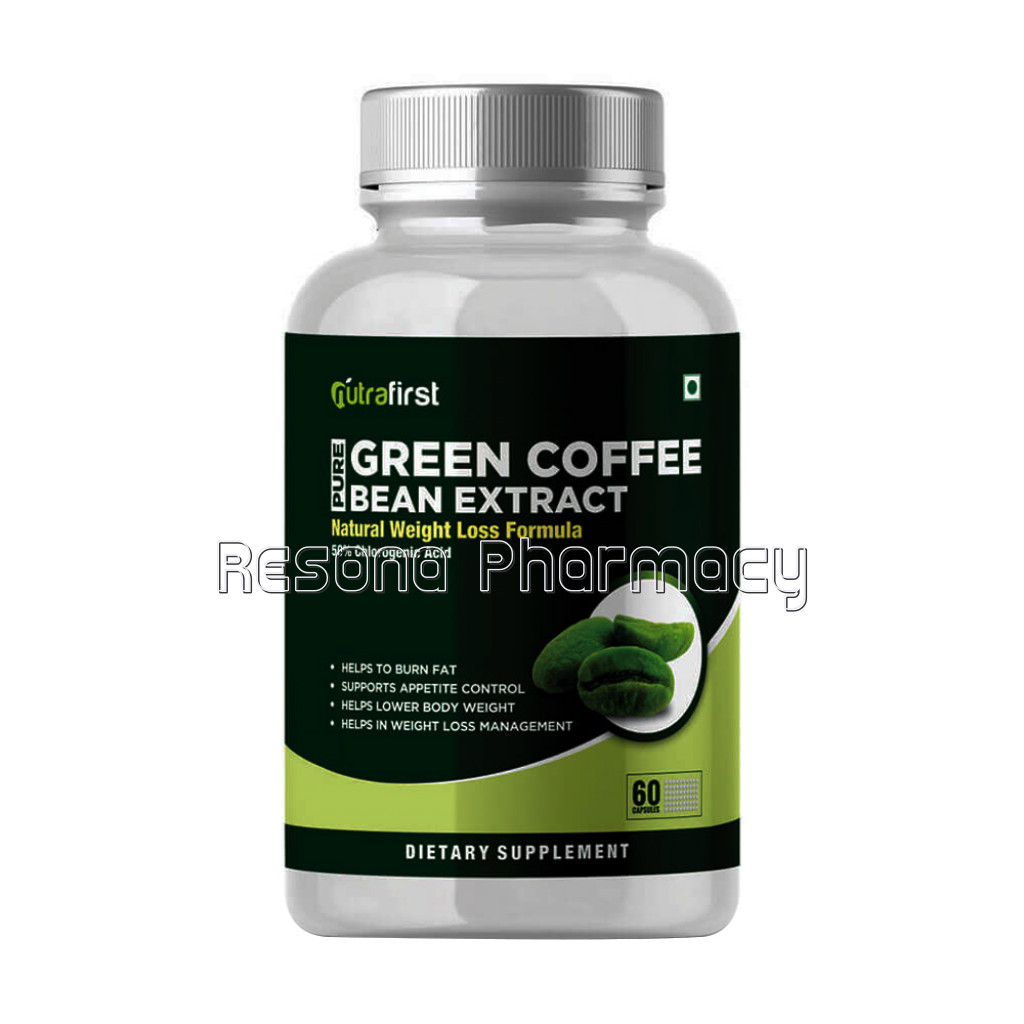 Nutrafirst Green Coffee Beans Capsules For Weight Loss – 60 Capsules