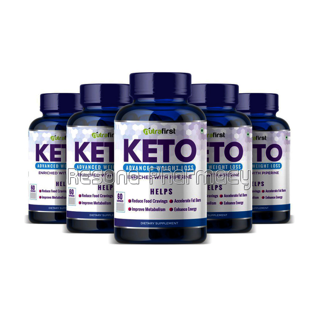 Keto Pills Supplements 5 Bottles Pack