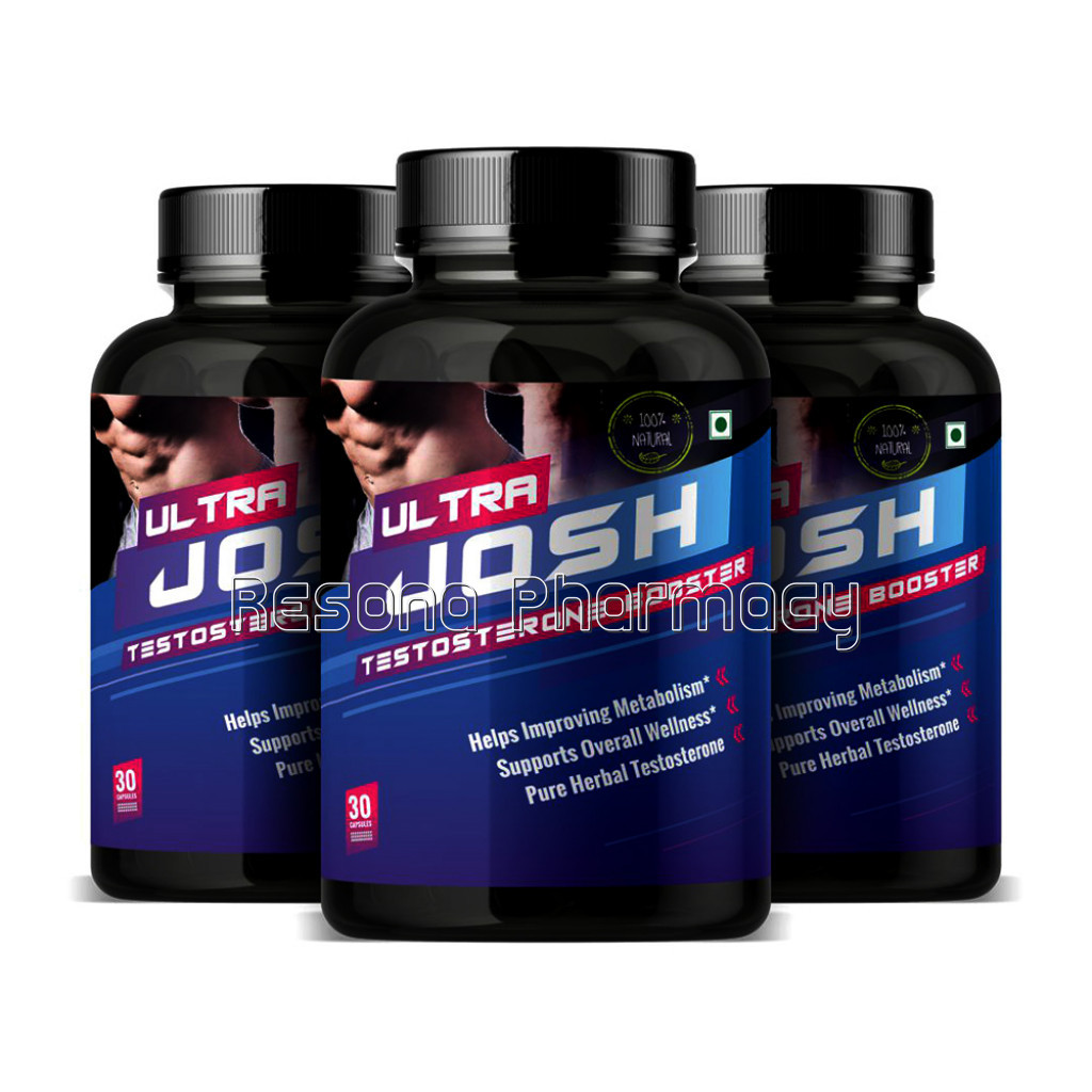 Nutrafirst Ultra Josh | Testosterone Booster Capsules (3 Bottles Pack)
