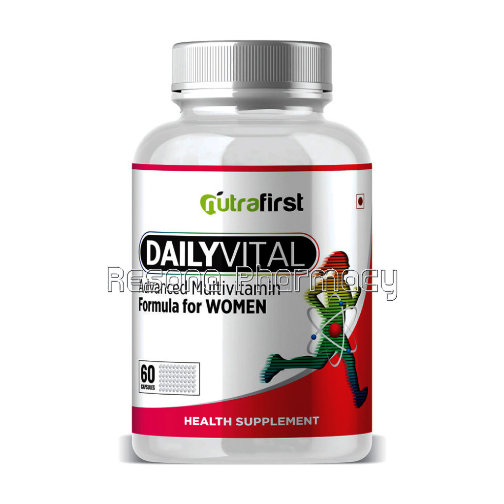 Nutrafirst Daily Vital Multivitamins For Women – 60 Capsules