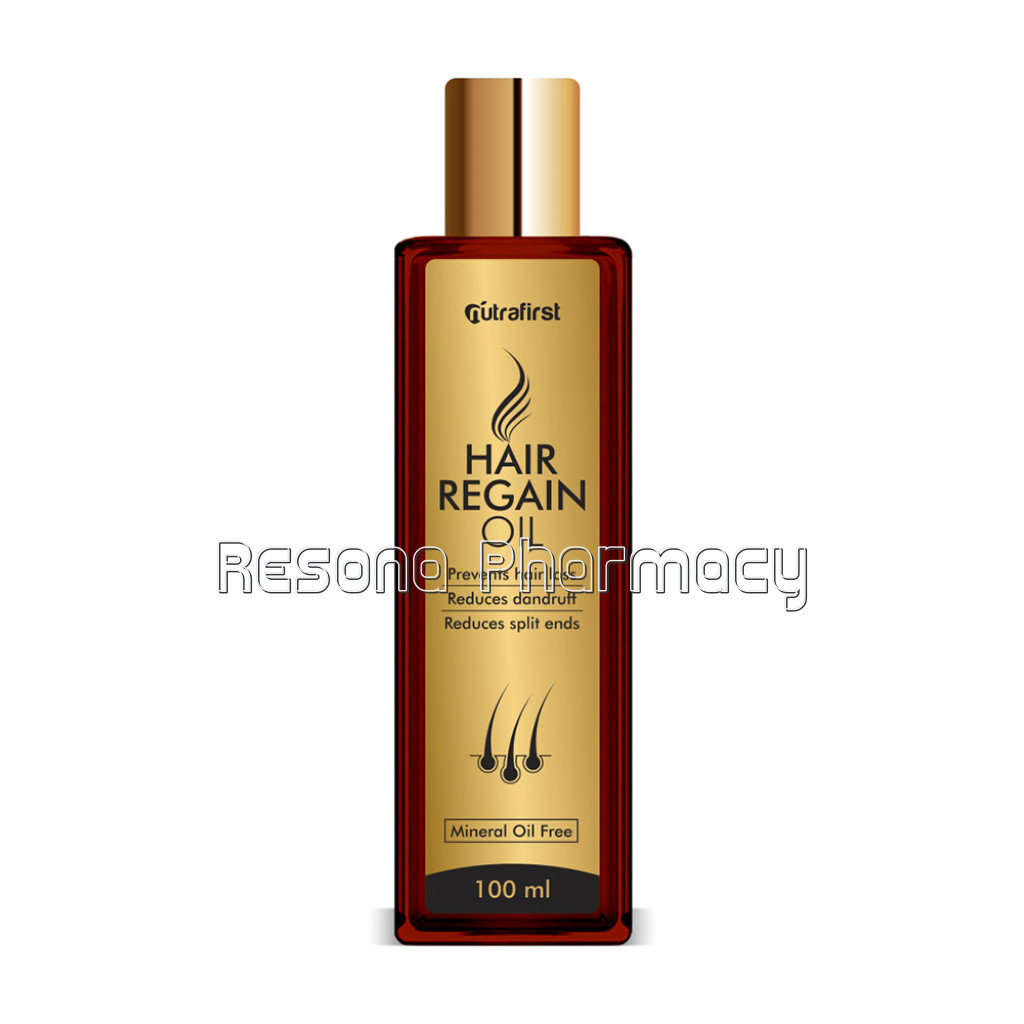 Nutrafirst Hair Regain Oil For Hair Growth 100% NaNatural– 100Ml