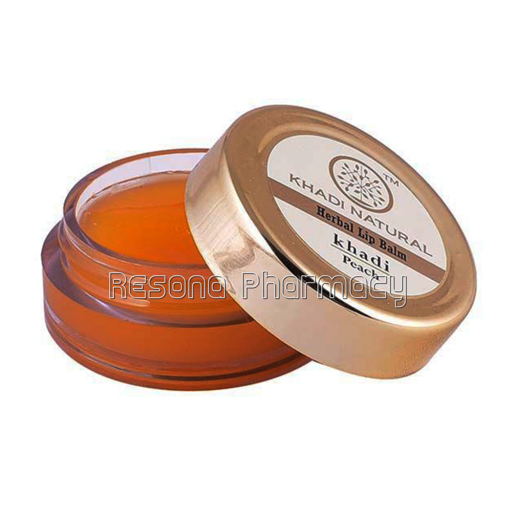 Khadi NaNaturalPeach Lip Balm   With Beeswax and Honey