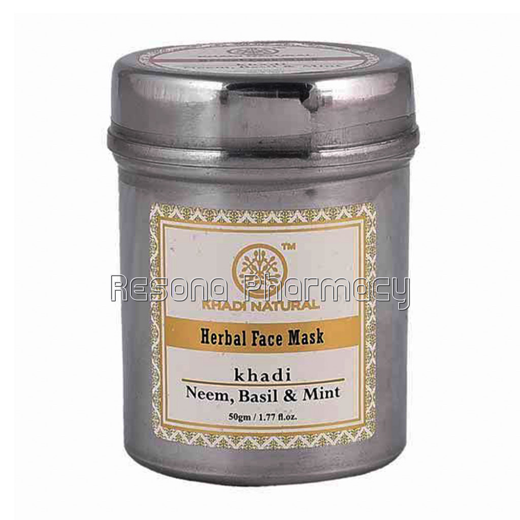 Khadi NaNaturalNeem, Basil and Mint Face Pack(Anti Acne)