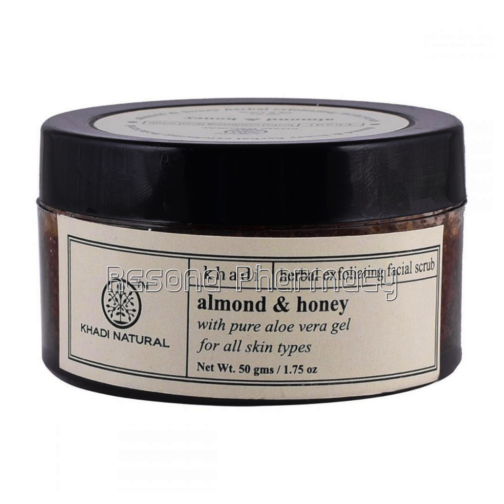 Khadi NaNaturalAlmond and Honey Facial Massage Gel With Scrub