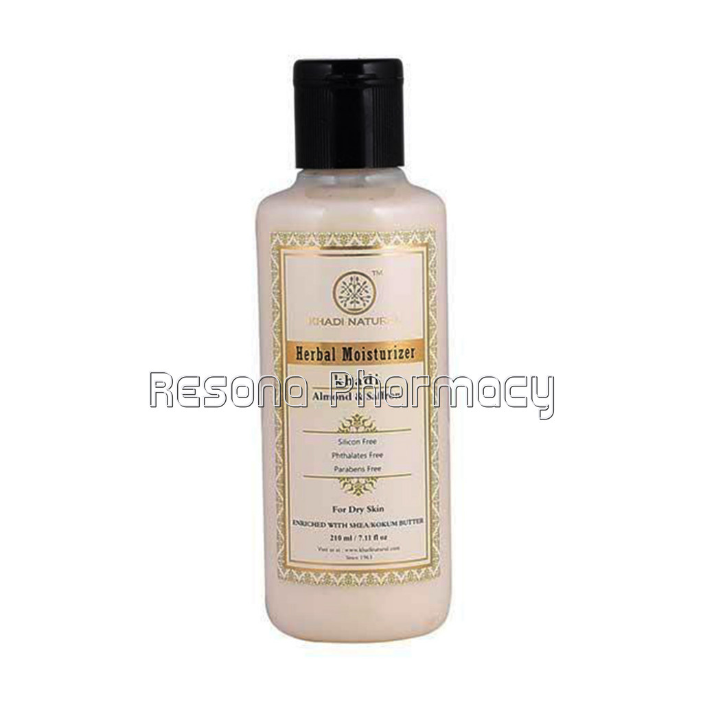 Khadi NaNaturalAlmond and Saffron Moisturizer  Paraben Free