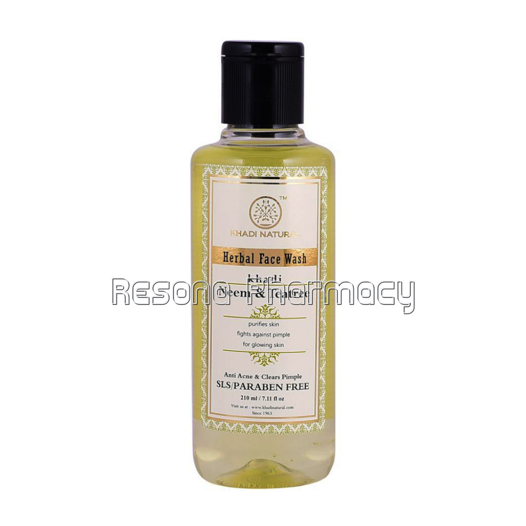 Khadi NaNaturalNeem and Teatree Face Wash  Sls and Paraben Free