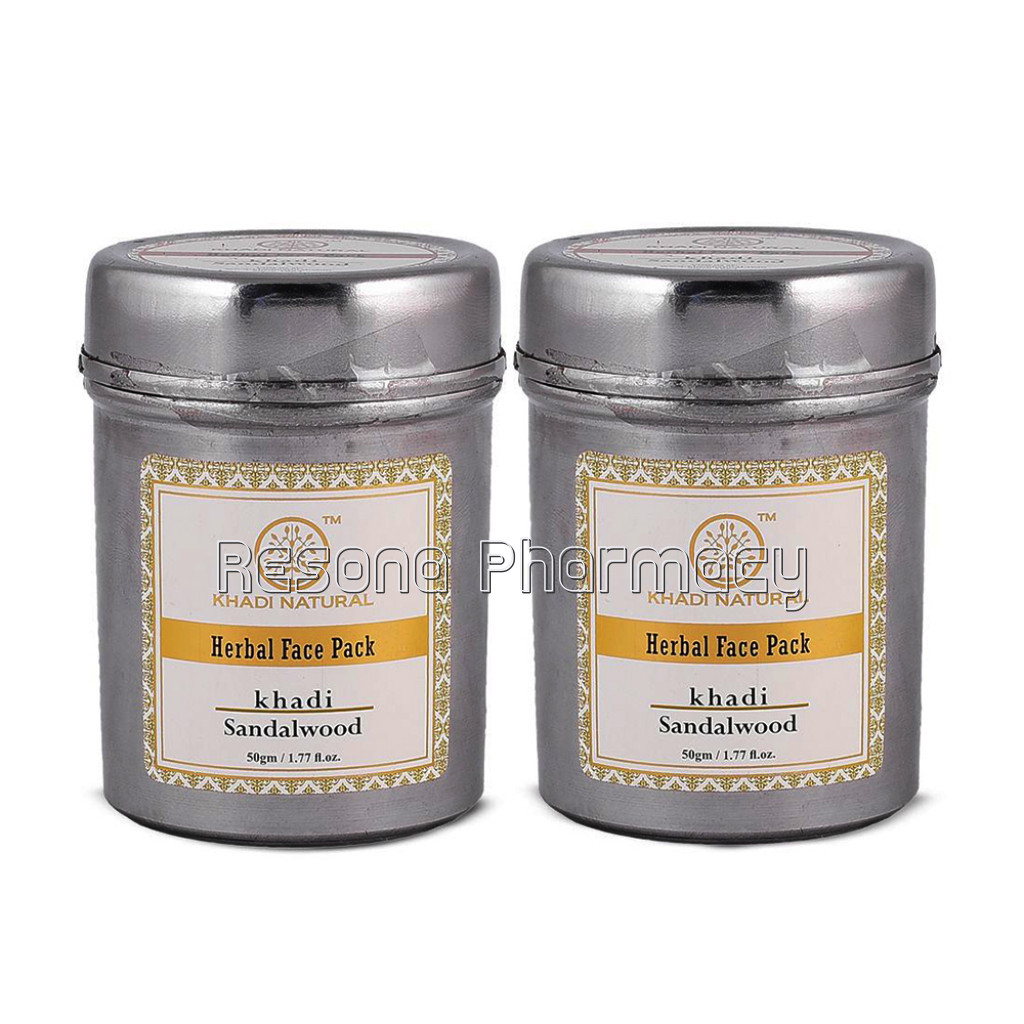 Khadi NaNaturalSandalwood Face Pack (Set Of 2)