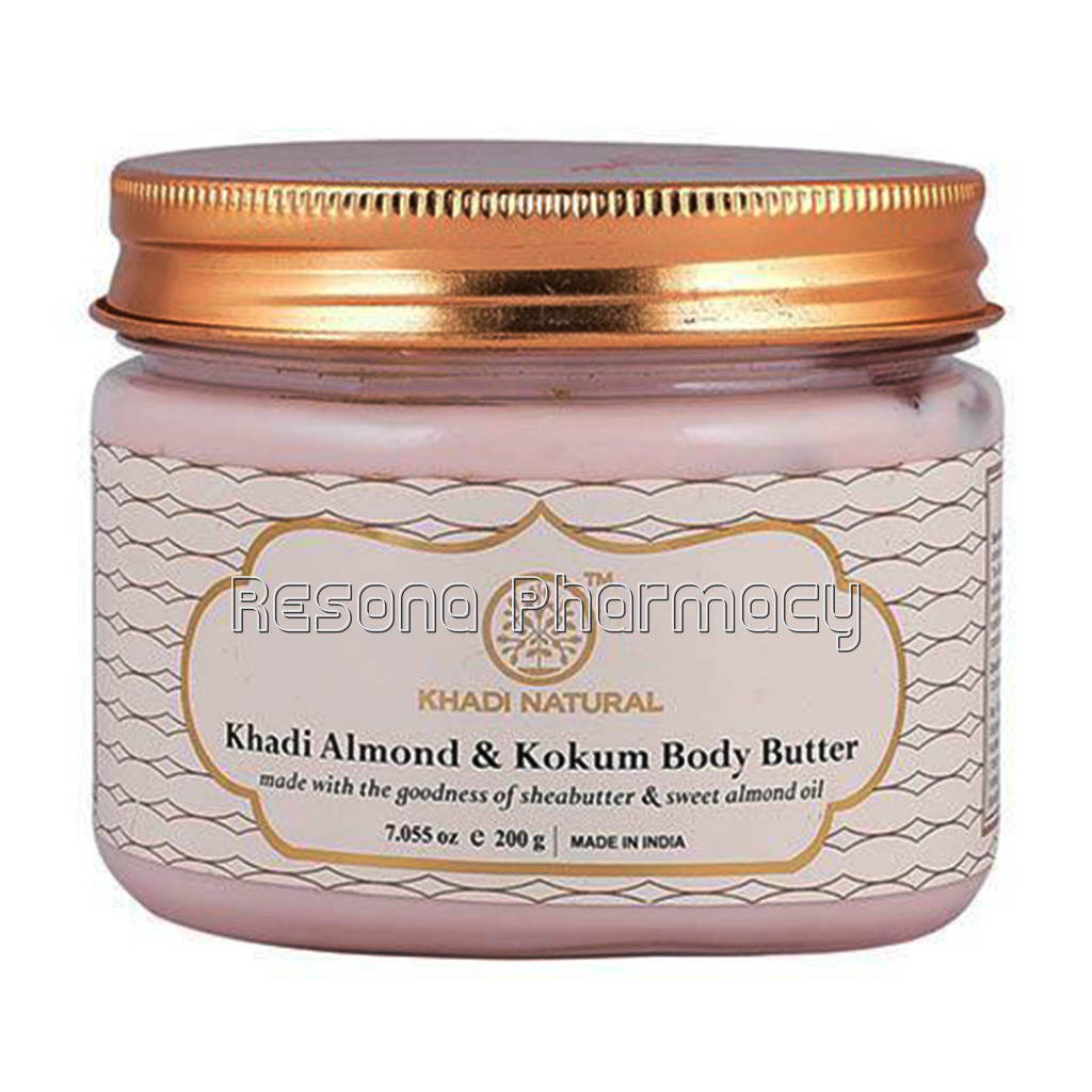 Khadi NaNaturalAlmond and Kokum Body Butter 200 Gm