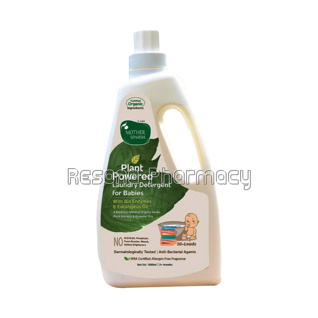Plant Powered Laundry Detergent For Babies With Bio Enzymes, Eucalyptus Oil, Aloe Vera And Neem Extracts