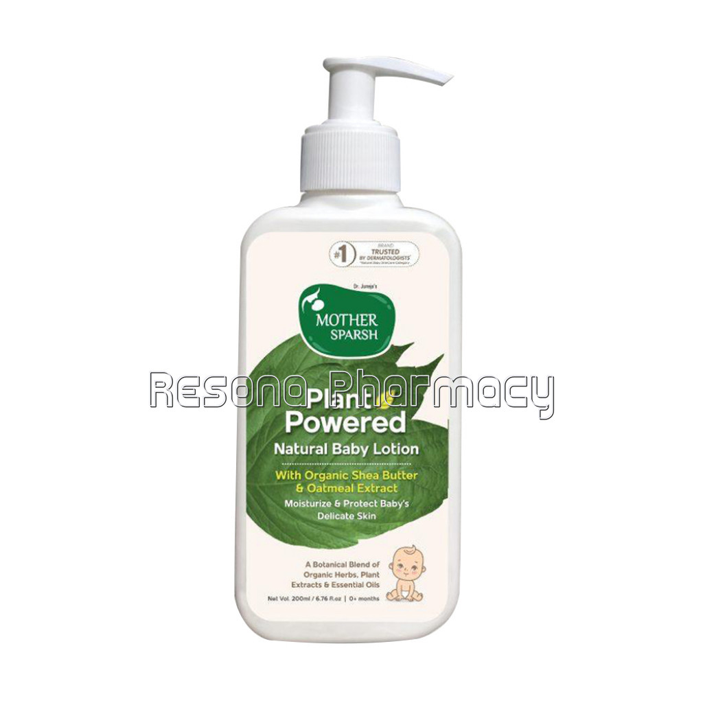 Plant Powered NaNaturalBaby Lotion With Organic Shea Butter and Oatmeal For Moisturize and Protect Baby'S Skin