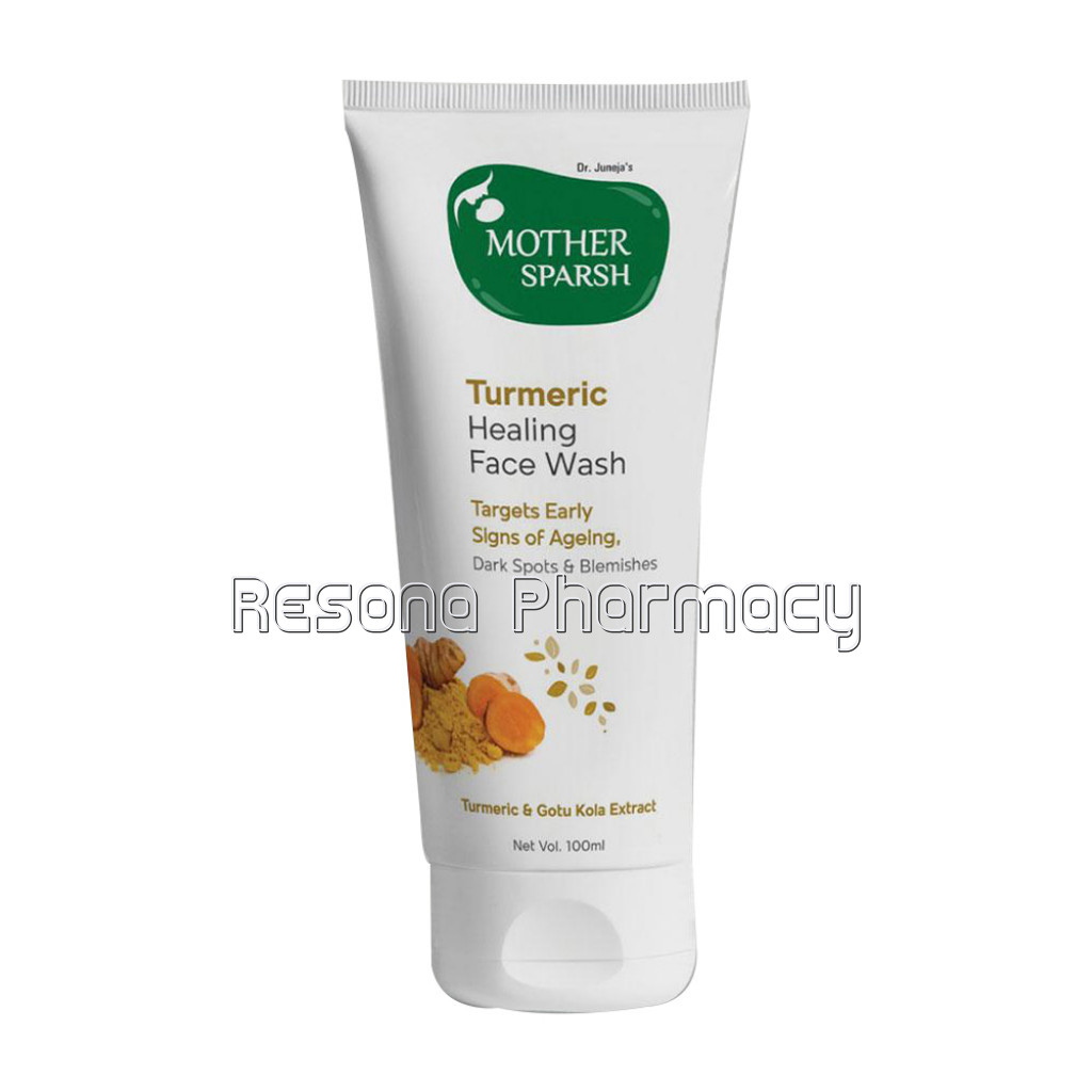 Turmeric Healing Face Wash With Turmeric And Gotu Kola Extracts For Revived and Younger Looking Skin
