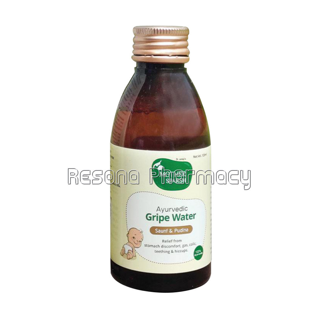 Gripe Water With Saunf and Pudina For Relieving Colic, Gastric Discomfort And Soothes Teething Pain and Hiccups