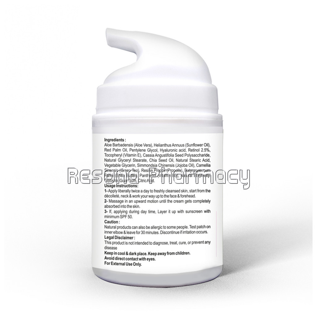 The Indie Earth Goodbye Wrinkle Retinol Face Cream