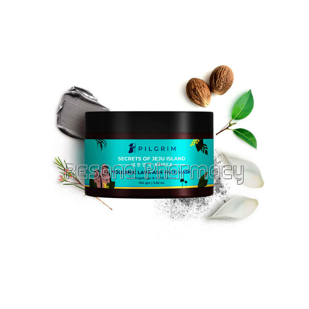 Volcanic Lava Ash Face Mask