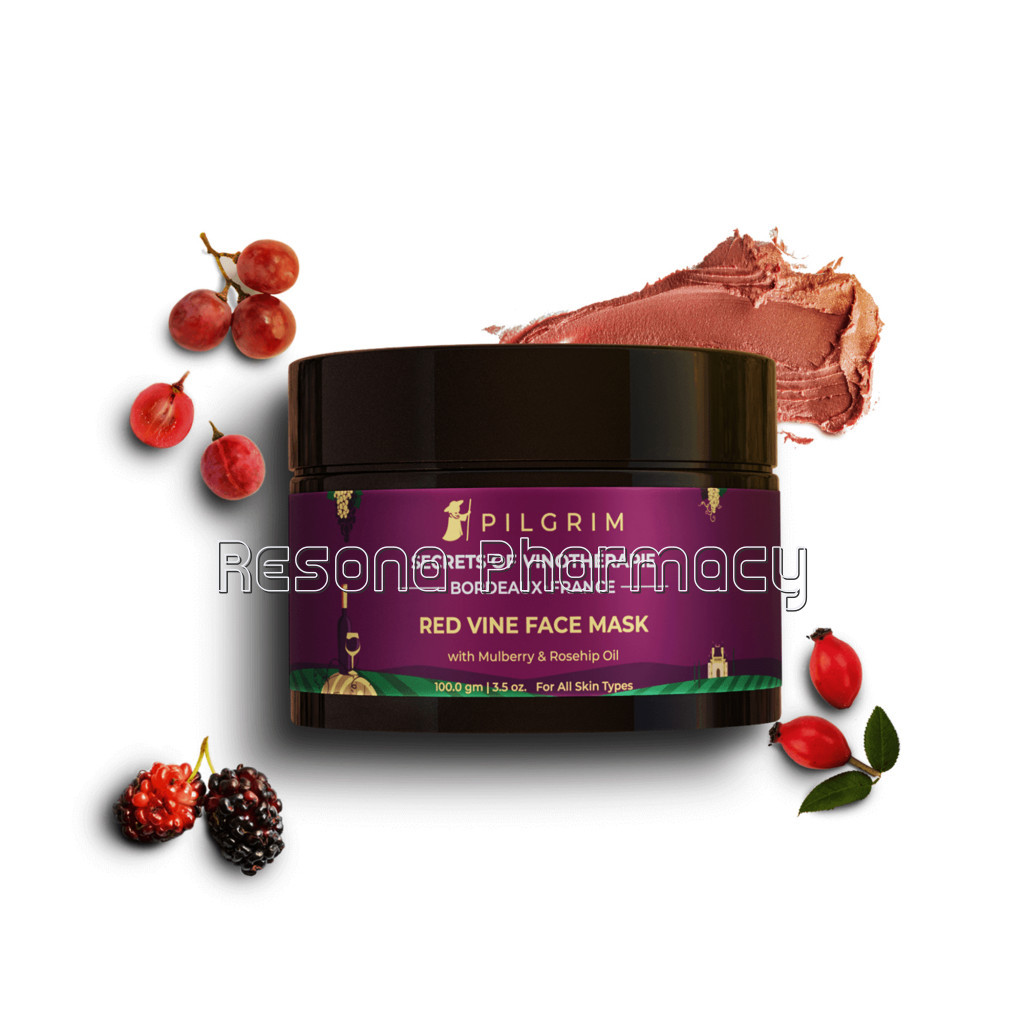 Red Vine Face Mask