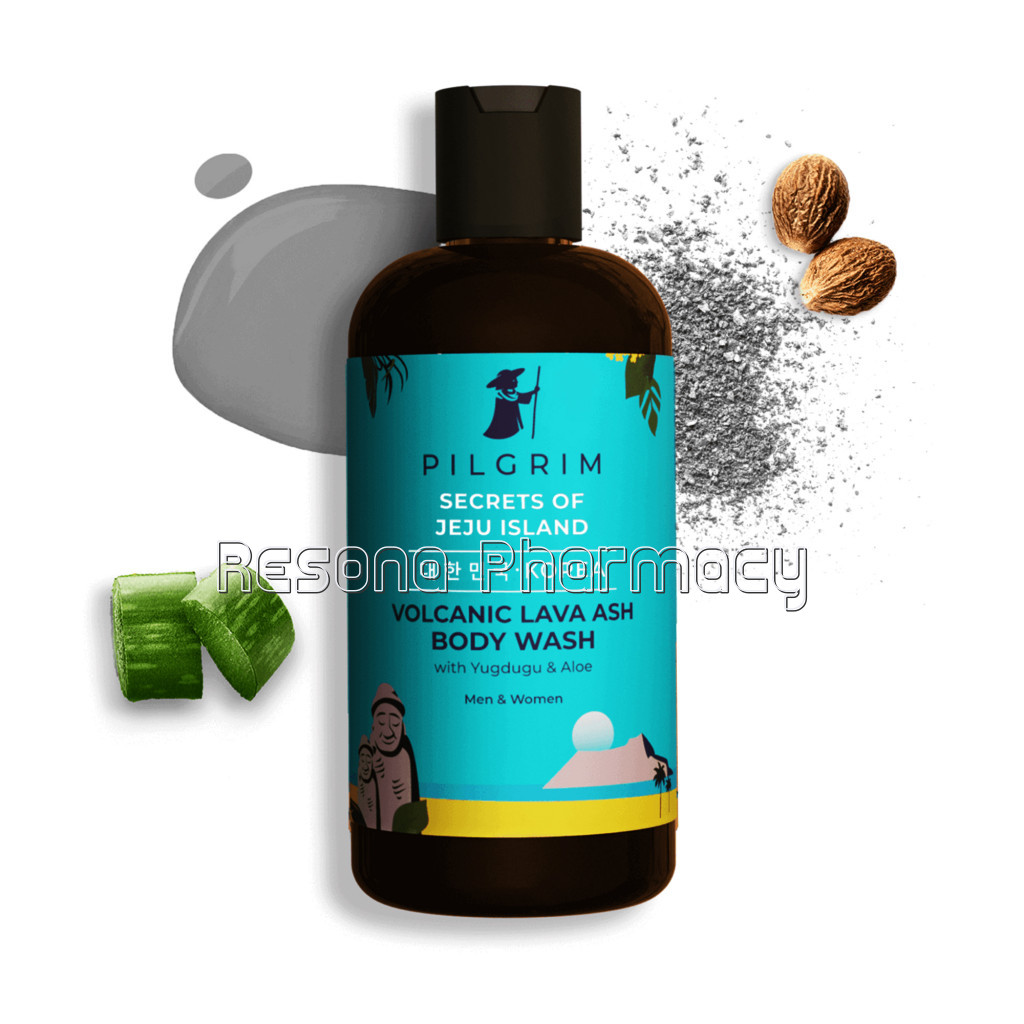 Volcanic Lava Ash Body Wash (With Free Loofah)