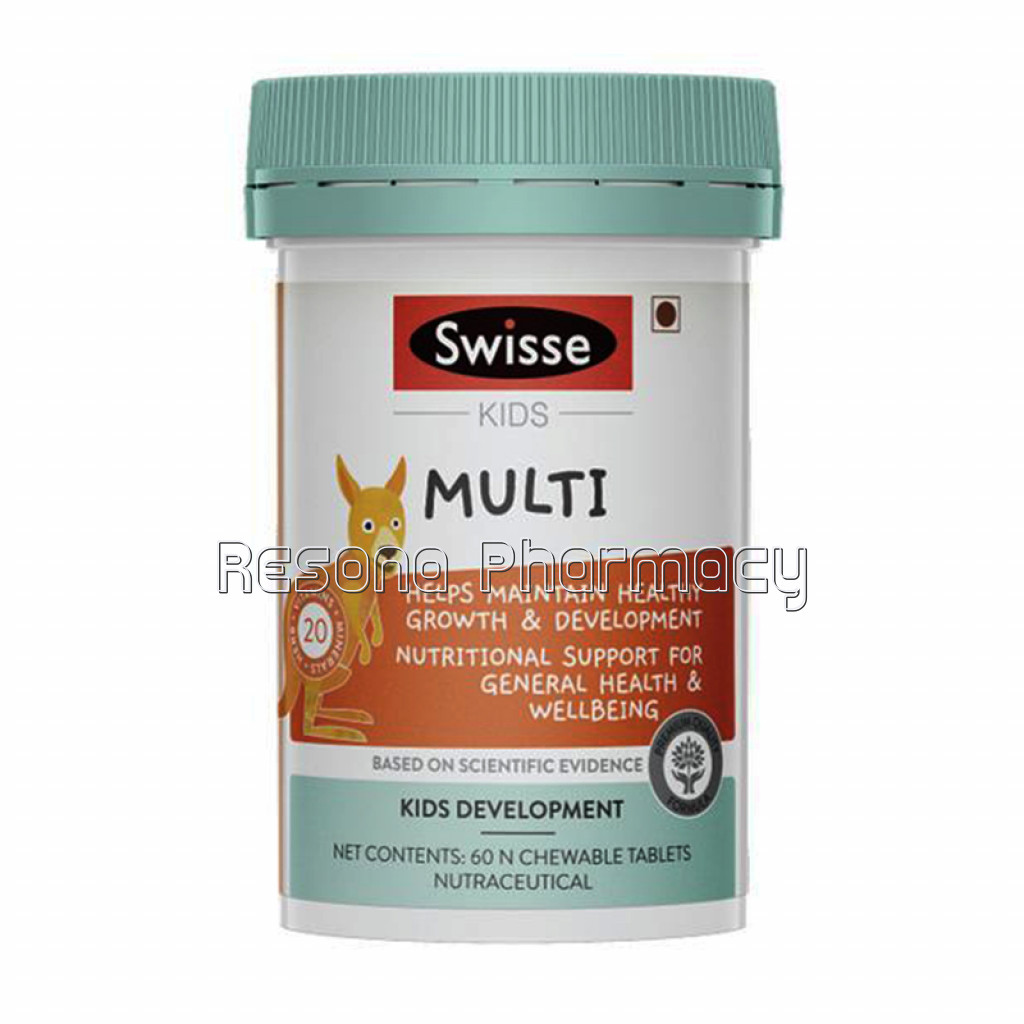 Swisse Kids Multivitamins 60 Tablets