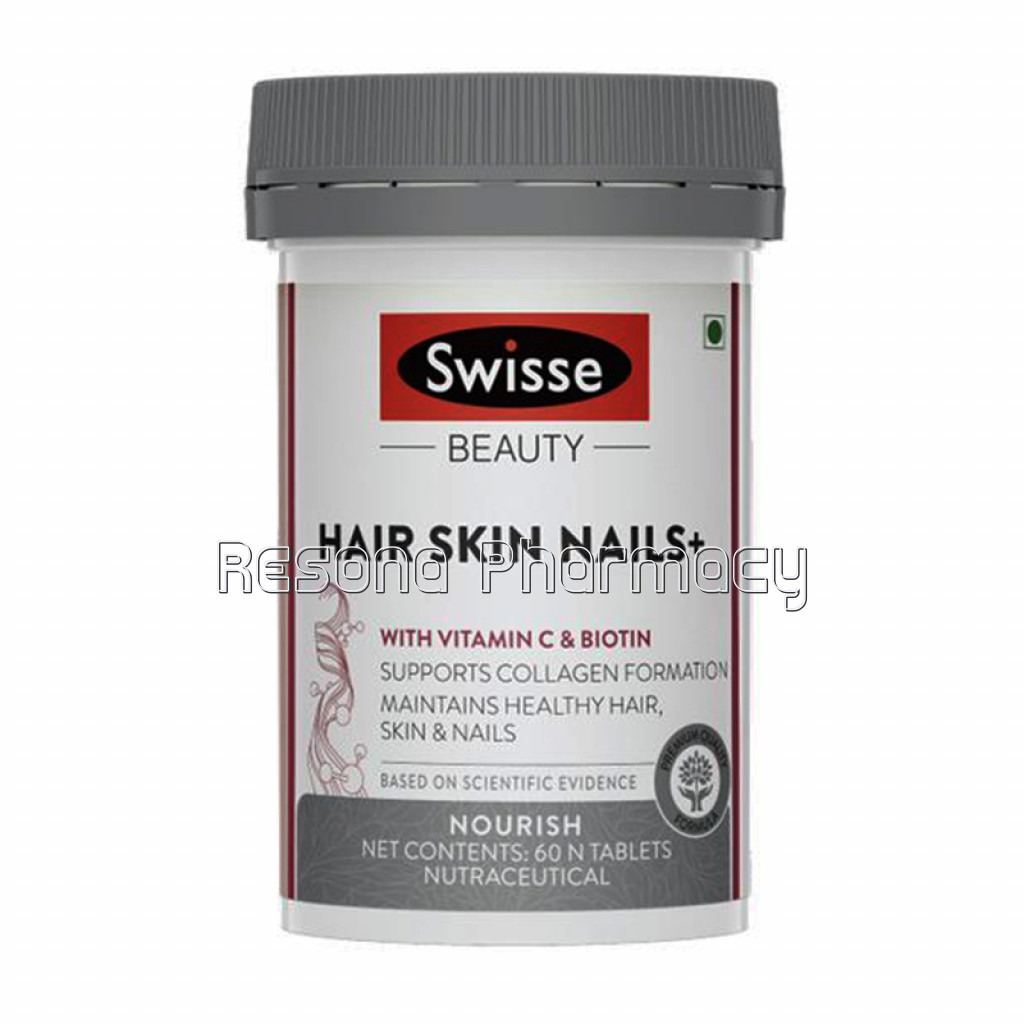 Swisse Hair Skin Nails 60 Tablets