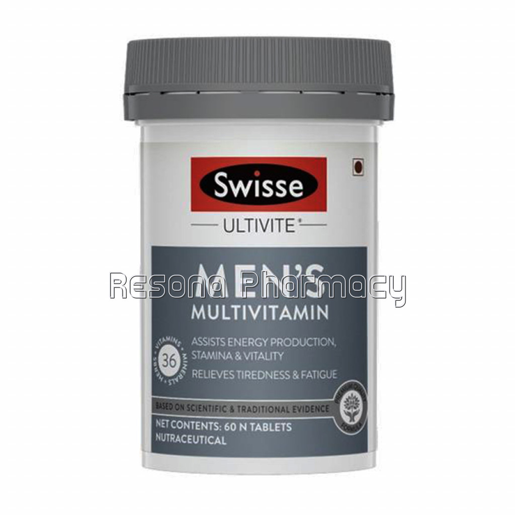 Swisse Men'S Multivitamin   60 Tablets