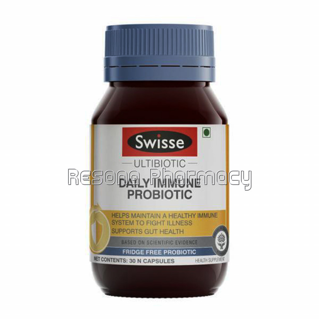 Swisse Daily Immune Probiotic 30 Capsules
