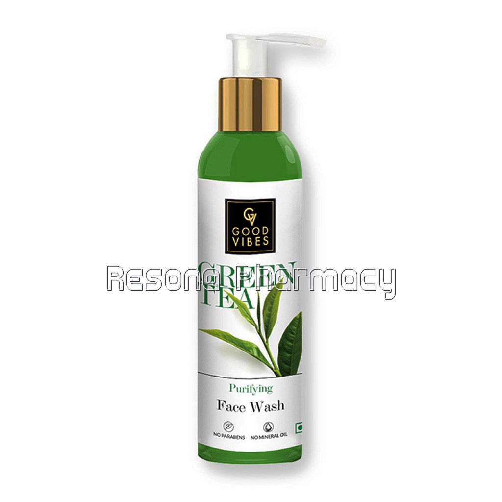 Good Vibes Purifying Face Wash   Green Tea (120 Ml)
