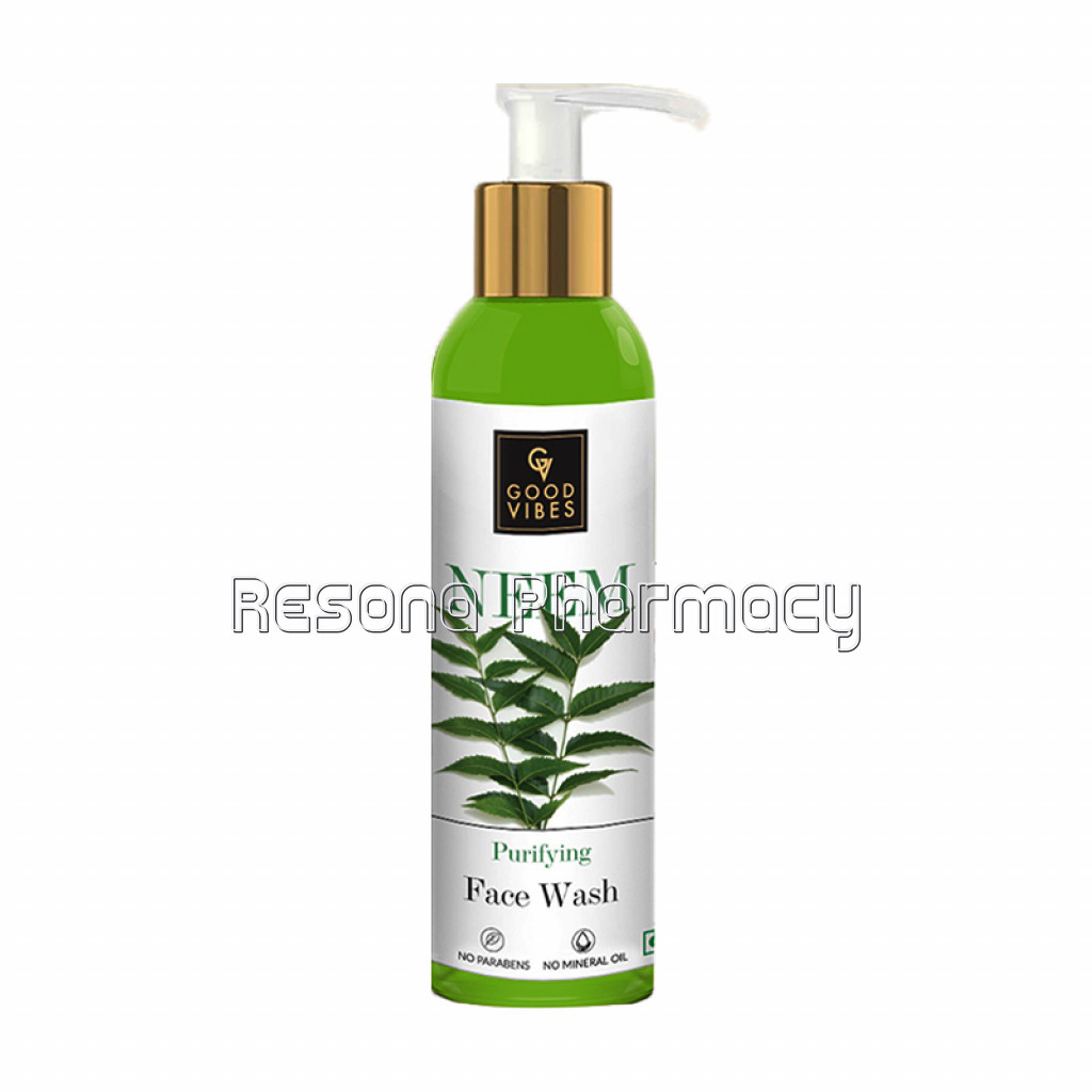 Good Vibes Purifying Face Wash   Neem (120 Ml)