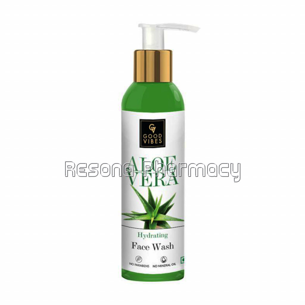 Good Vibes Hydrating Face Wash   Aloe Vera (120 Ml)