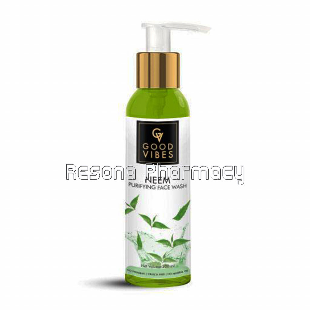 Good Vibes Purifying Face Wash   Neem (200 Ml)