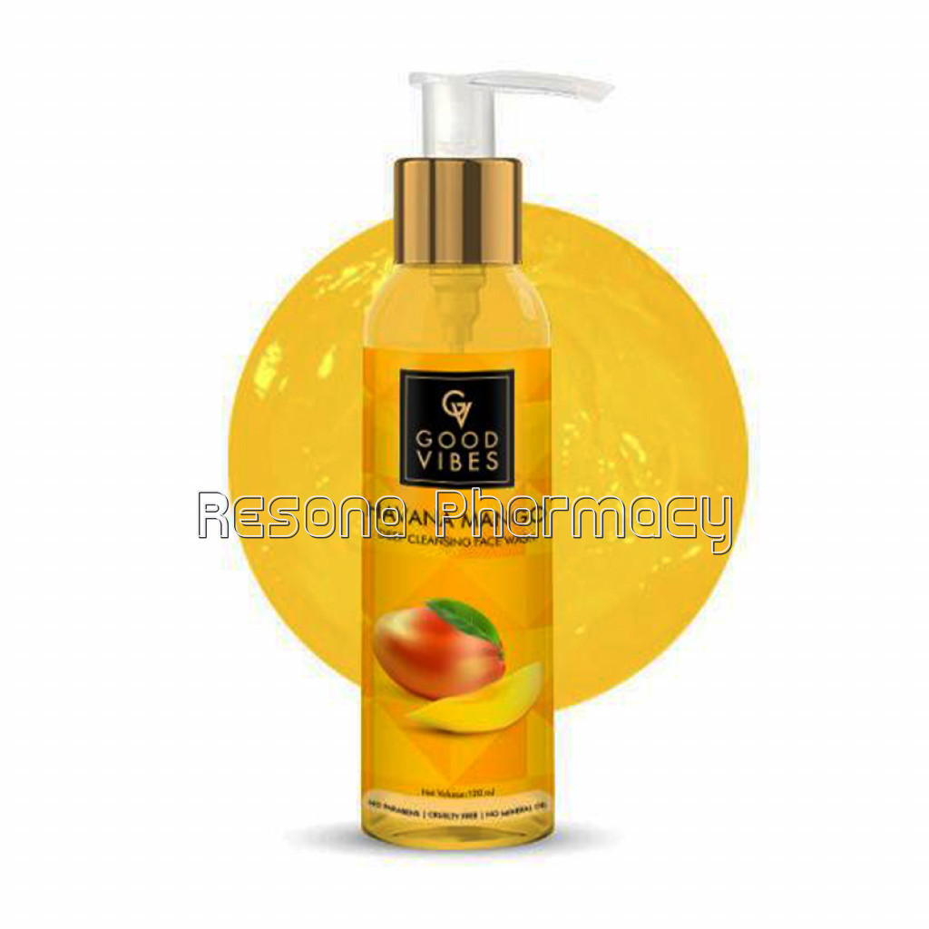 Good Vibes Deep Cleansing Face Wash   Havana Mango (120 Ml)