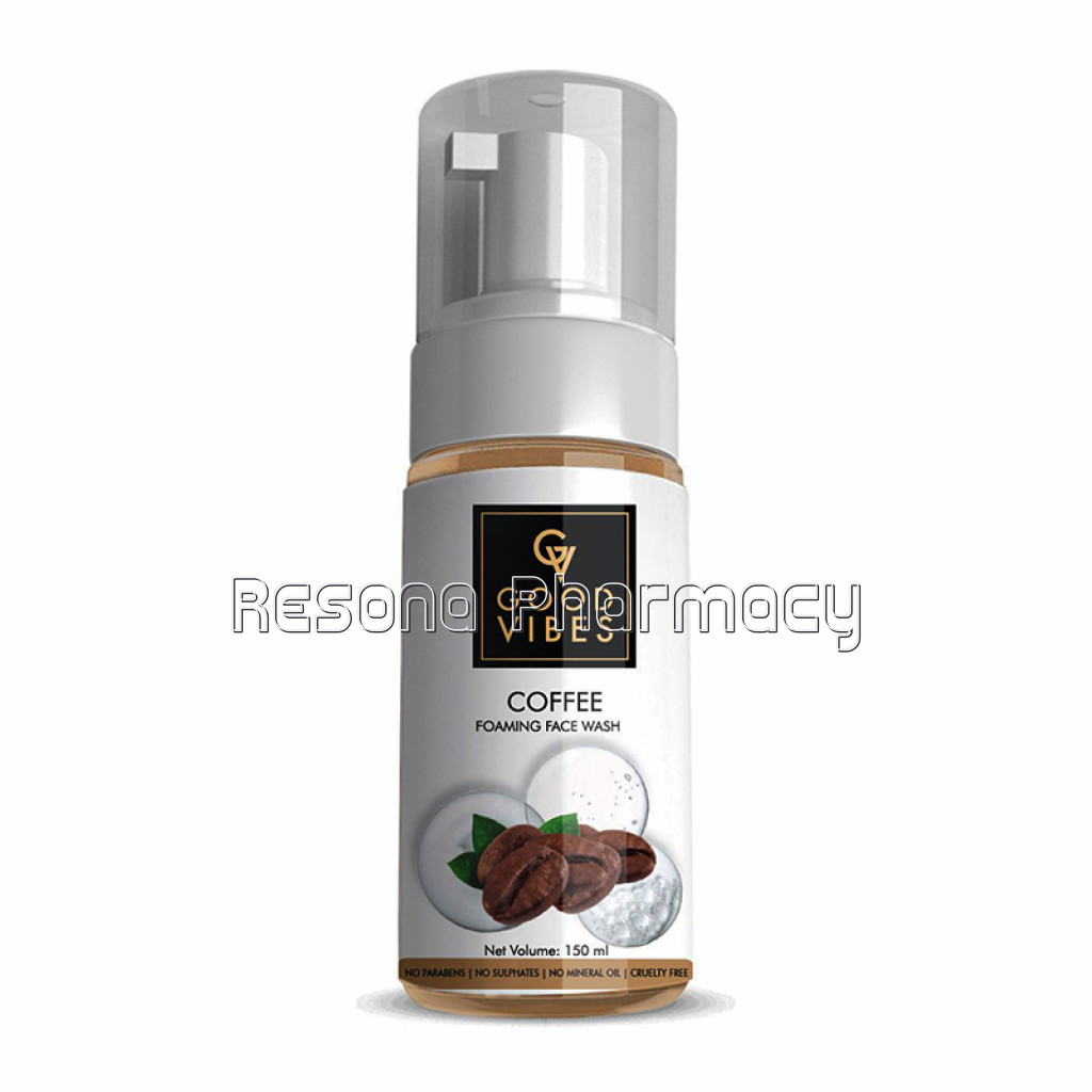 Good Vibes Foaming Face Wash   Coffee (150 Ml)