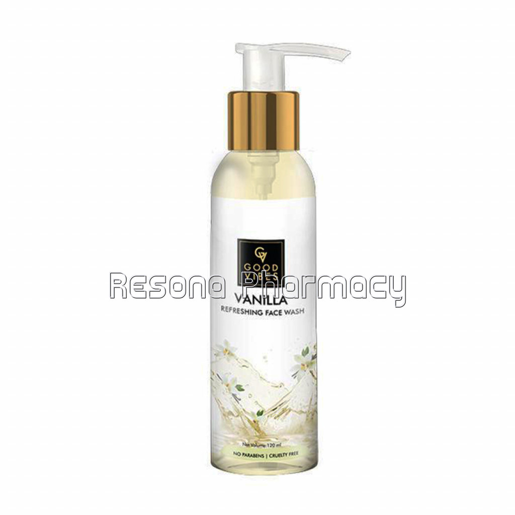Good Vibes Refreshing Face Wash   Vanilla (120 Ml)