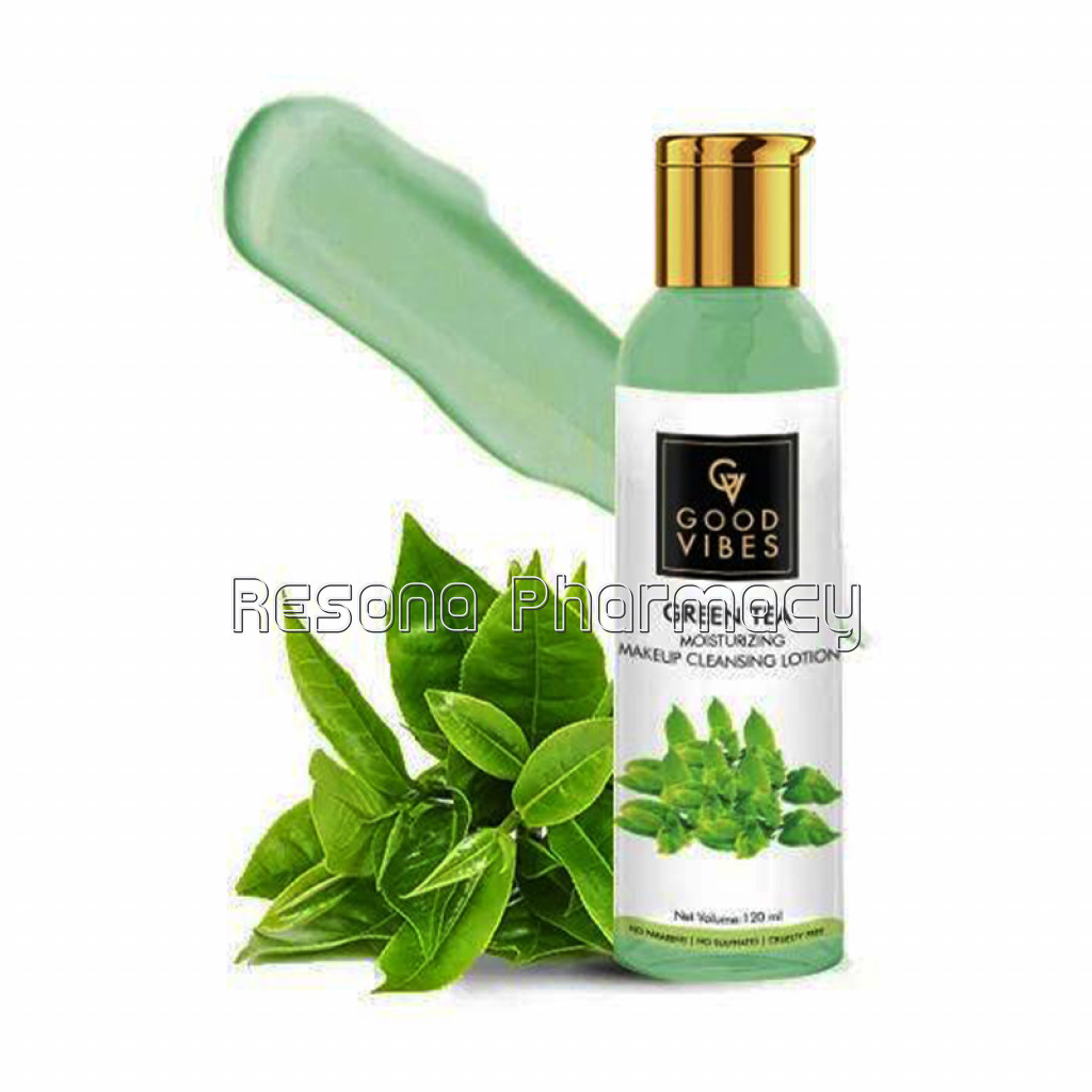 Good Vibes Moisturizing Makeup Cleansing Lotion   Green Tea (120 Ml)