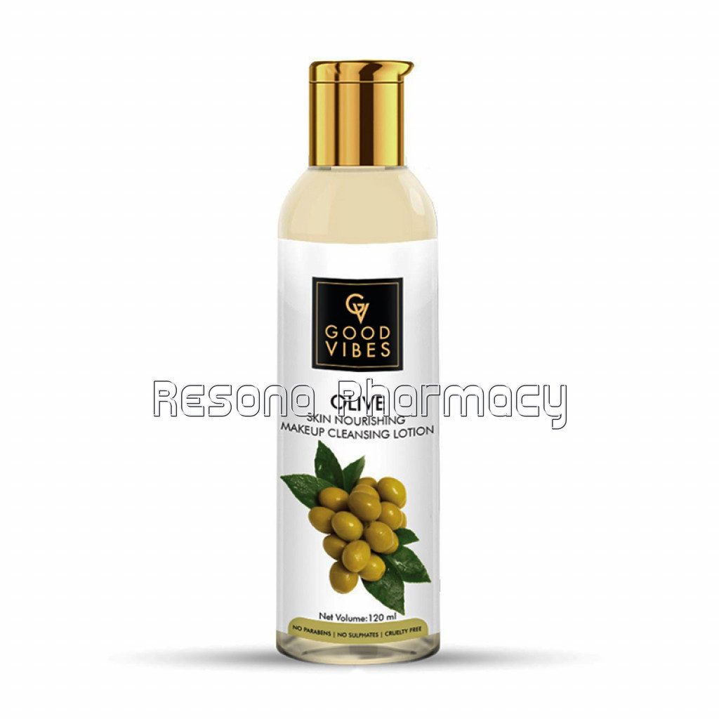 Good Vibes Skin Nourishing Makeup Cleansing Lotion   Olive (120 Ml)