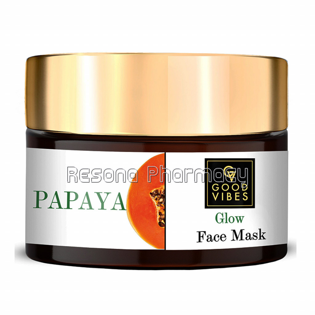 Good Vibes Glow Face Mask   Papaya (50 G)