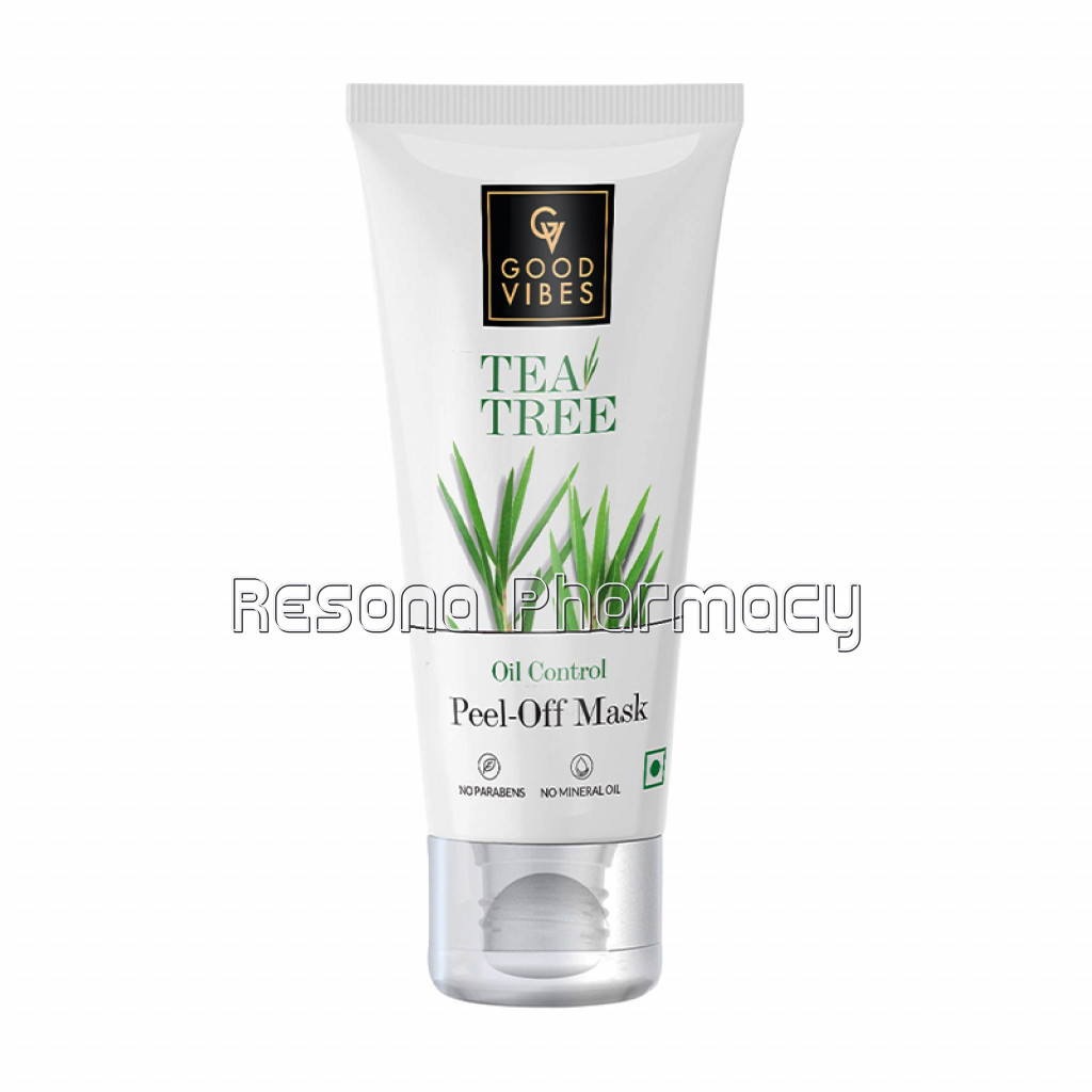 Good Vibes Tea Tree Oil Control Peel Off Mask (50 Gm)