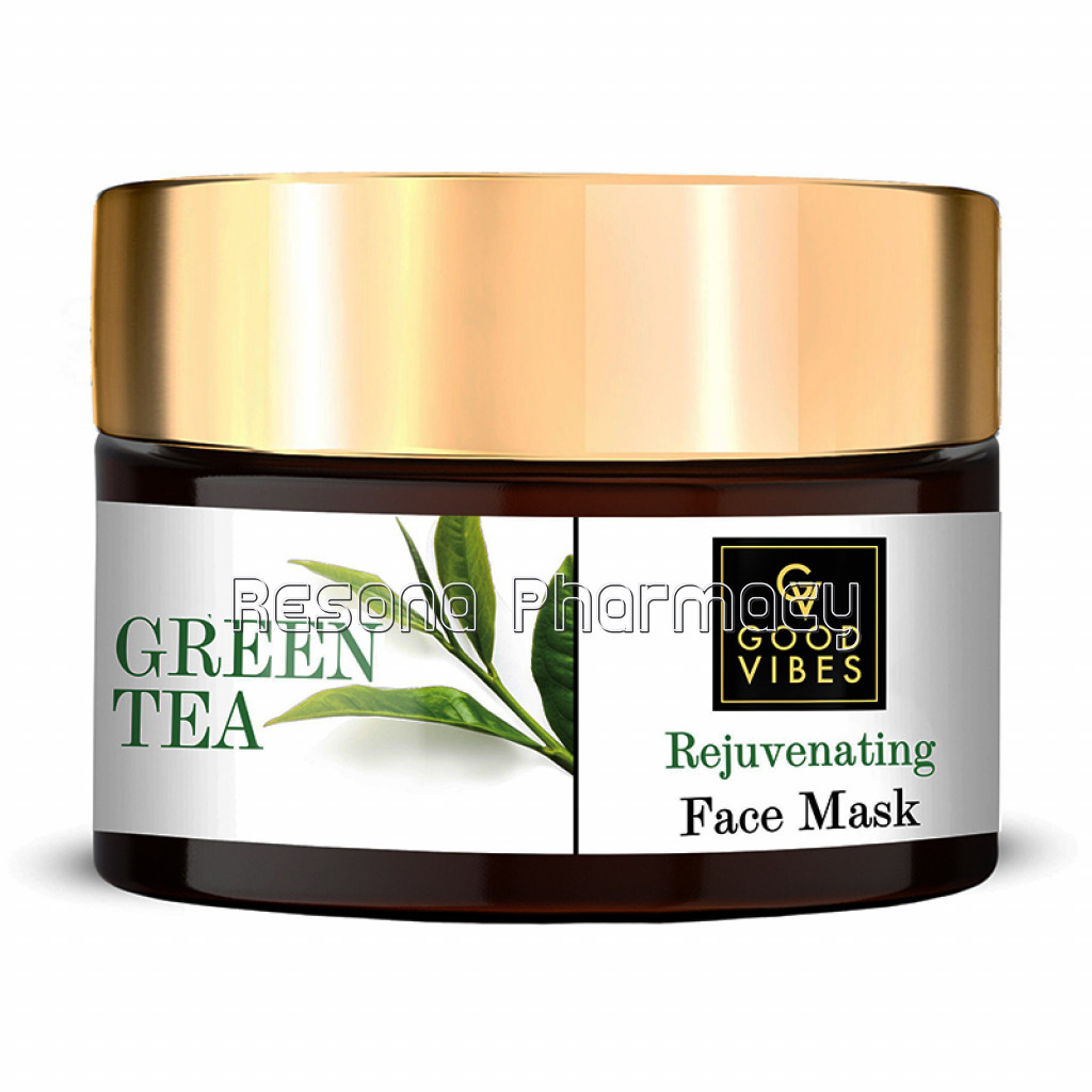 Good Vibes Rejuvenating Face Mask   Green Tea (50 G)
