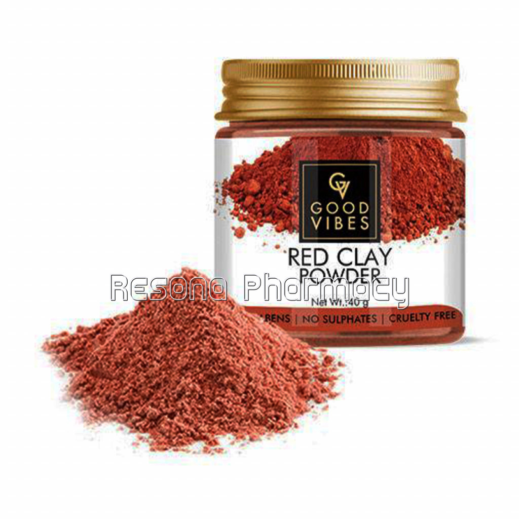 Good Vibes Powder   Red Clay (40 Gm)