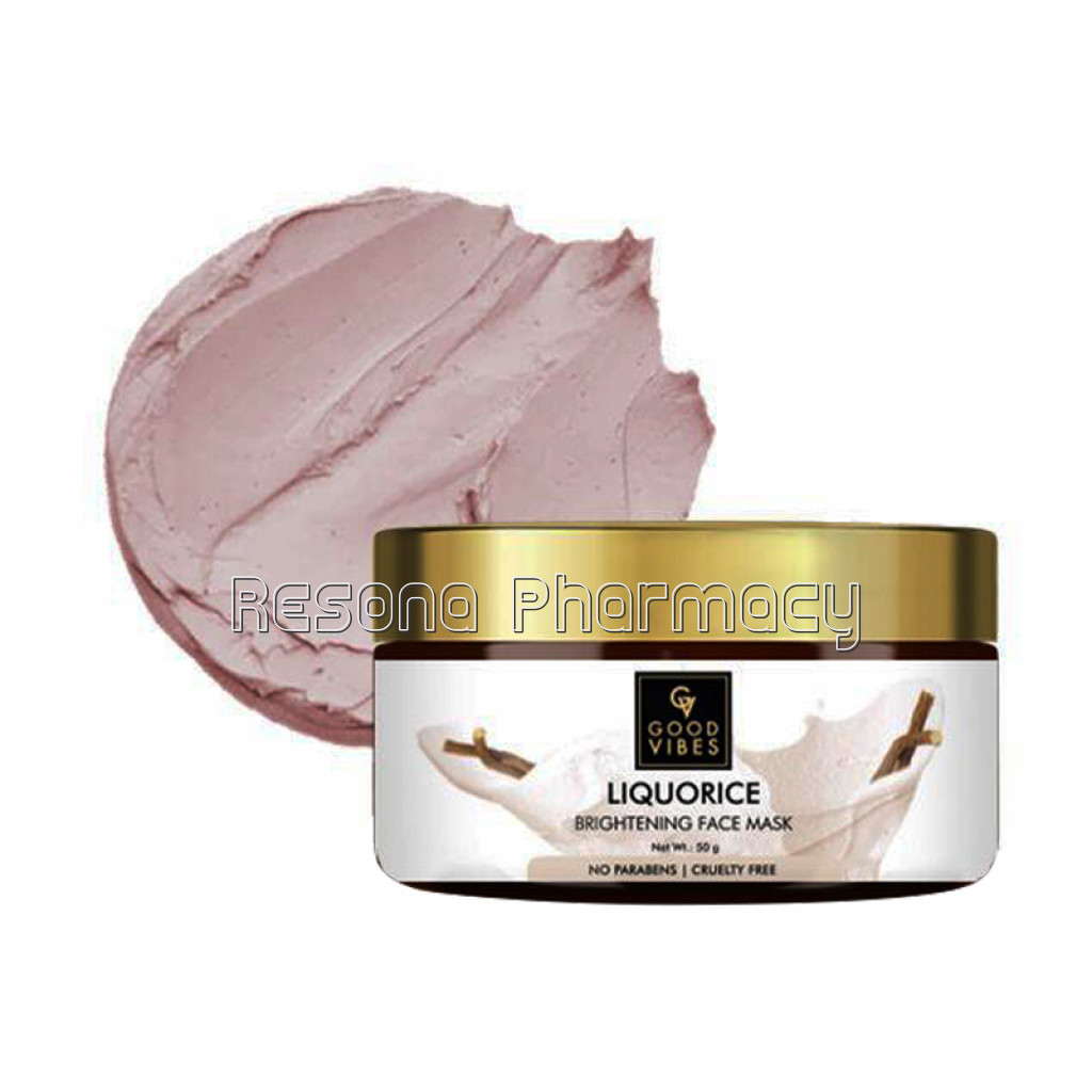 Good Vibes Brightening Face Mask   Liquorice (50 Gm)