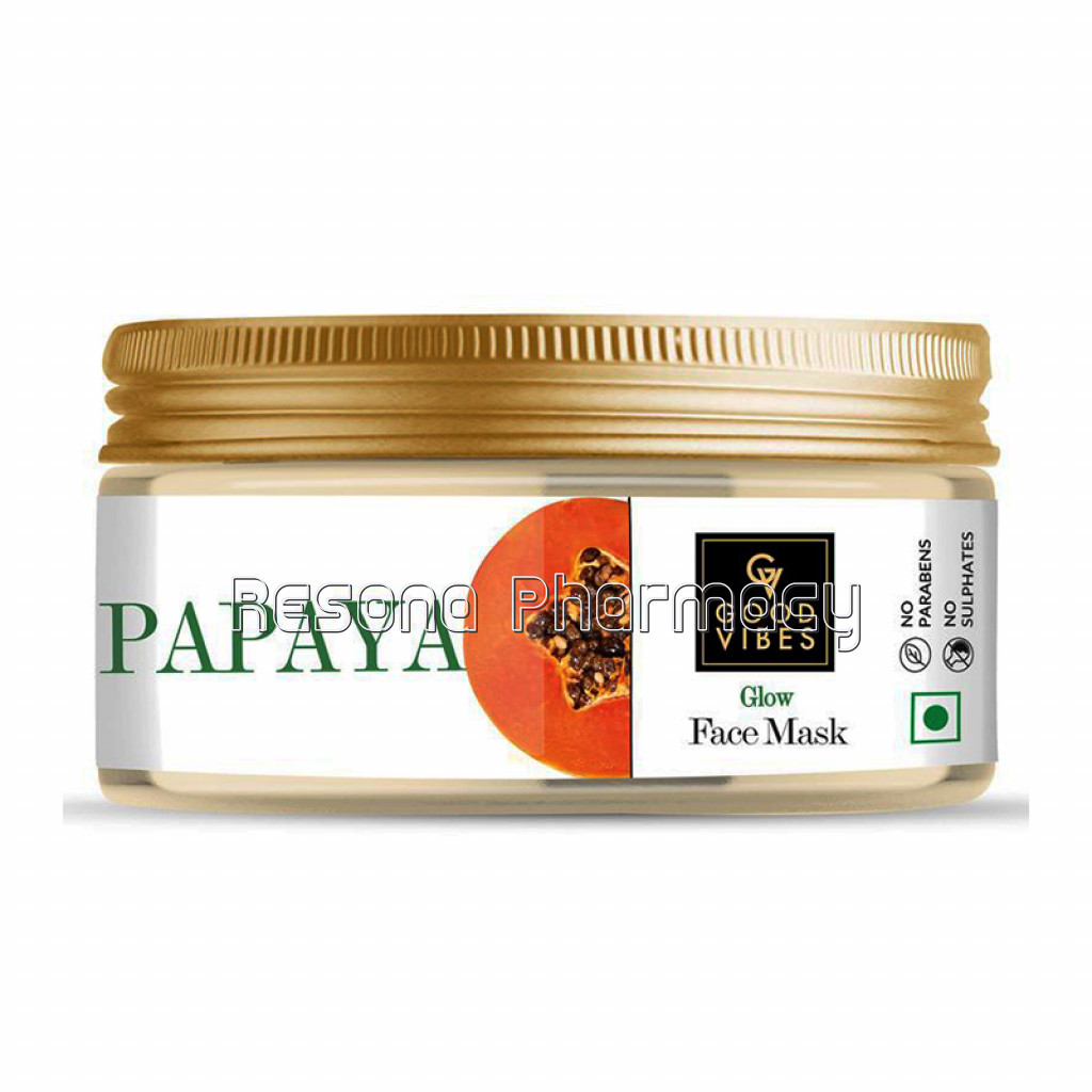 Good Vibes Glow Face Mask   Papaya (250 G)