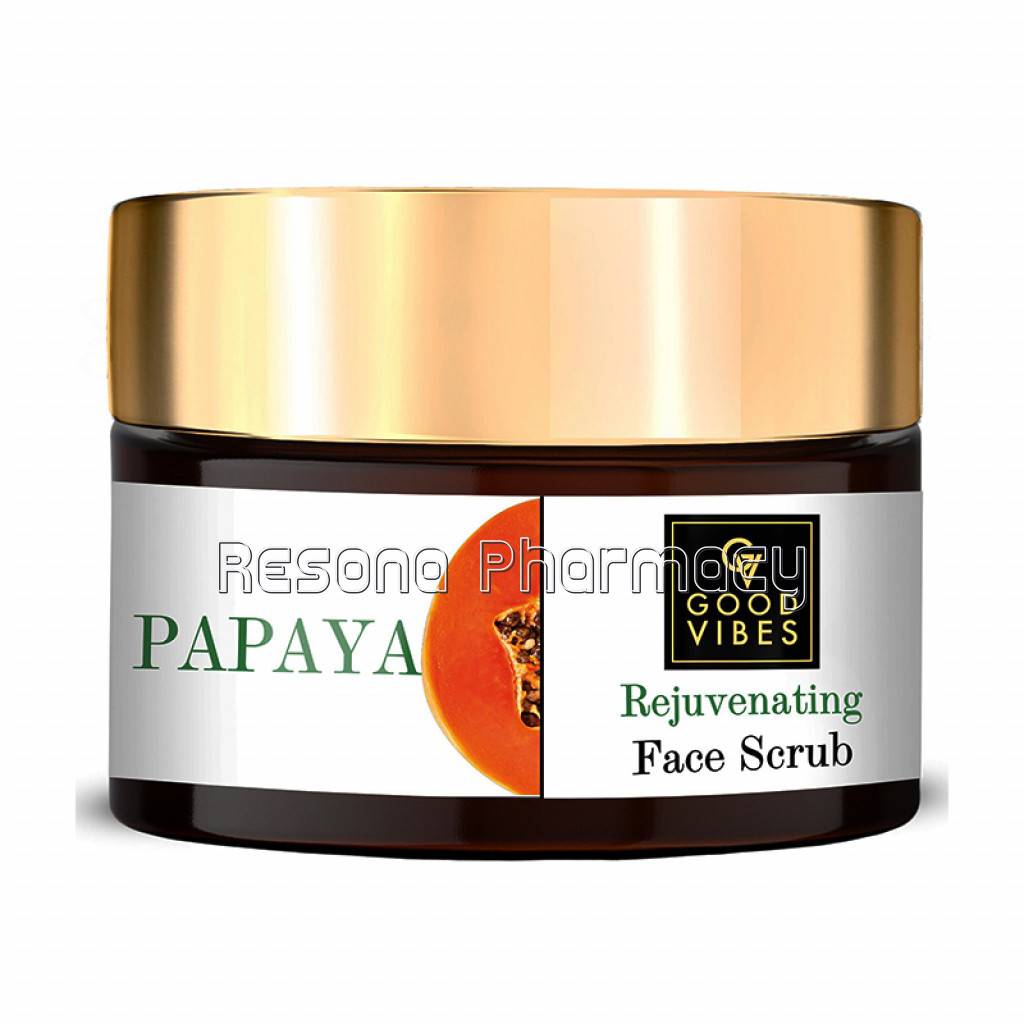 Good Vibes Rejuvenating Face Scrub   Papaya (50 G)