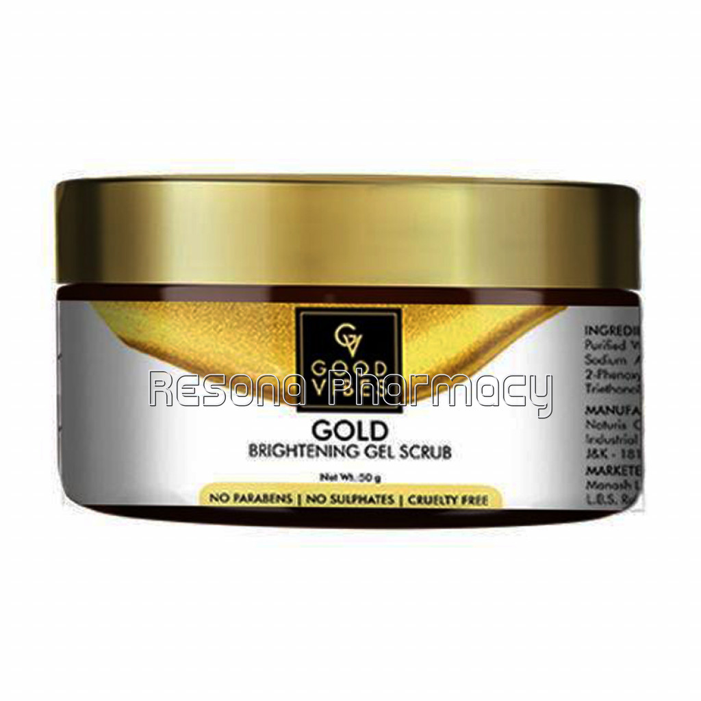 Good Vibes Gold Brightening Gel Scrub (50G)